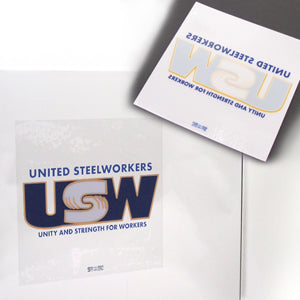 Static Window Sticker - 50/pk