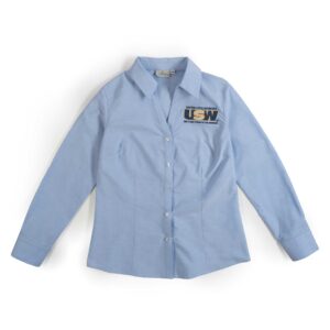 Women's Sky Blue Dress Shirt