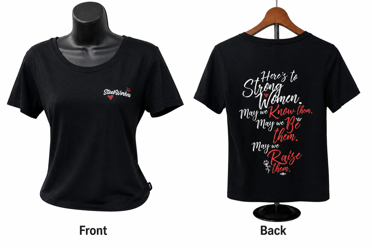Ladie's Black Tee