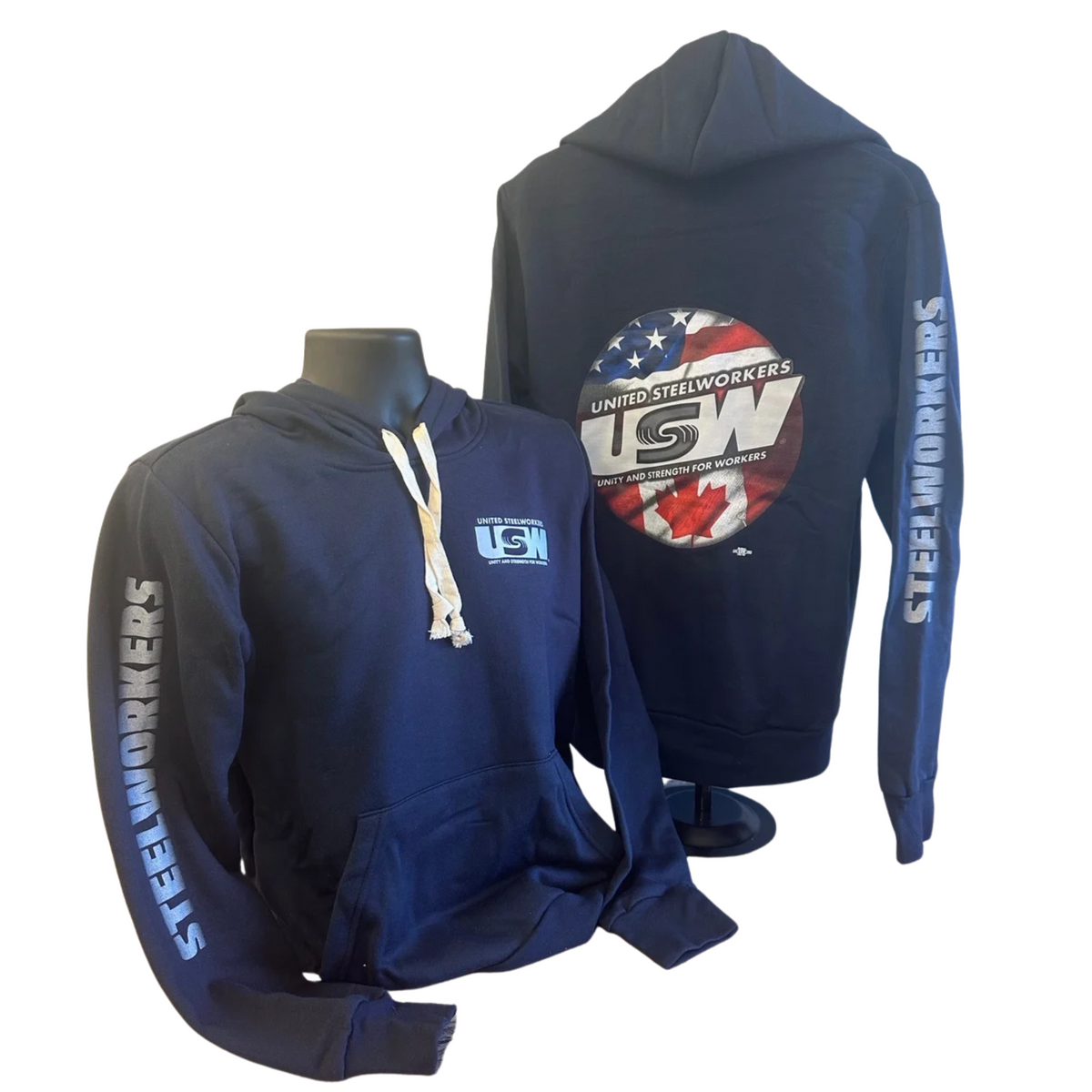 Navy USW Hoodie - USA & Canada