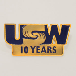 Ten Year Pin Pins – Steelworker Store