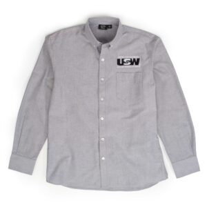 Men's Grey Dress Shirt