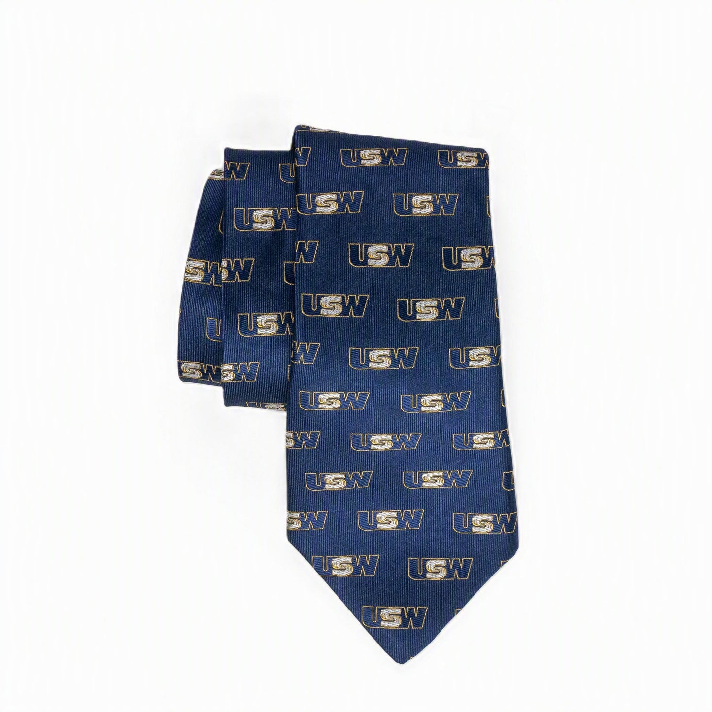 USW Logo Repeat Tie