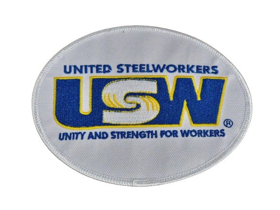 Oval USW Patch