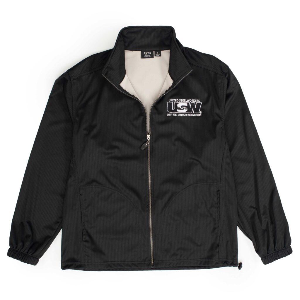 Soft Shell Jacket - Black - USW Steelworker Store